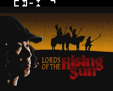Lords of the Rising Sun Title Screen